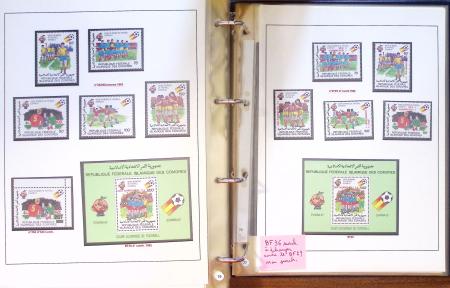Exceptionnelle collection sur le thème du foot en 30