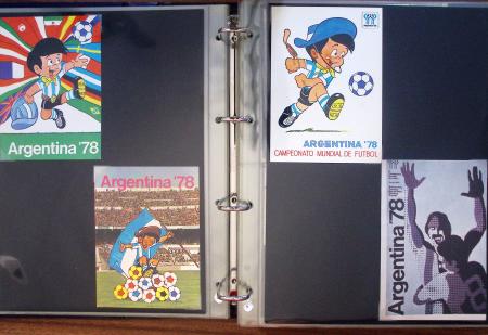Exceptionnelle collection sur le thème du foot en 30
