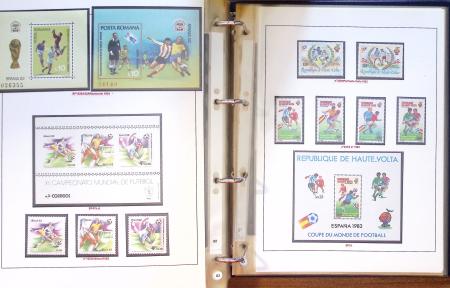 Exceptionnelle collection sur le thème du foot en 30