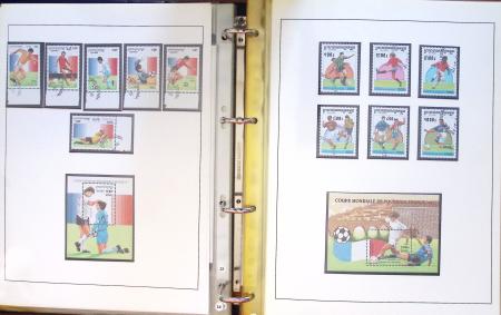 Exceptionnelle collection sur le thème du foot en 30