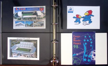 Exceptionnelle collection sur le thème du foot en 30