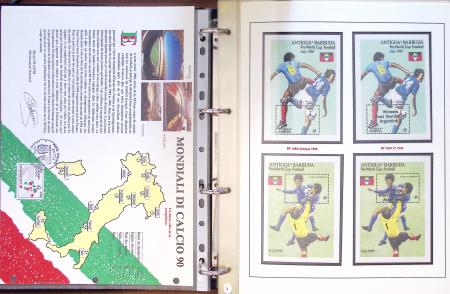 Exceptionnelle collection sur le thème du foot en 30