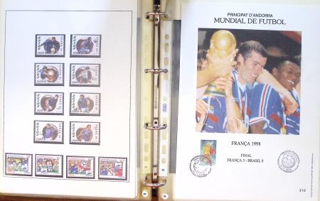 Exceptionnelle collection sur le thème du foot en 30