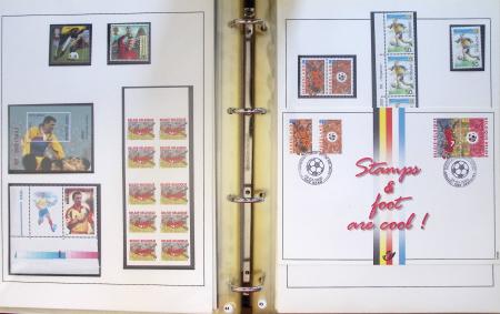 Exceptionnelle collection sur le thème du foot en 30