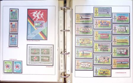 Exceptionnelle collection sur le thème du foot en 30