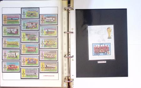 Exceptionnelle collection sur le thème du foot en 30