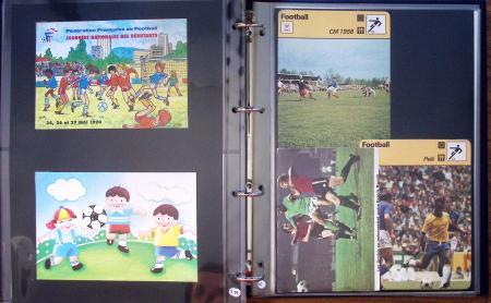 Exceptionnelle collection sur le thème du foot en 30