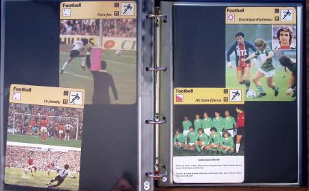 Exceptionnelle collection sur le thème du foot en 30