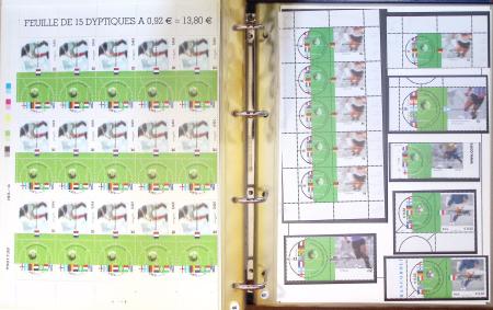 Exceptionnelle collection sur le thème du foot en 30