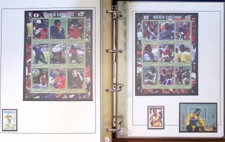 Exceptionnelle collection sur le thème du foot en 30