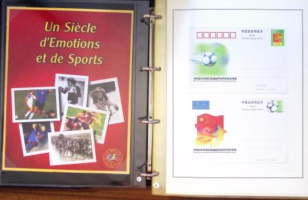 Exceptionnelle collection sur le thème du foot en 30