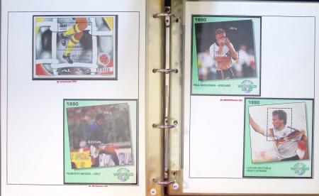 Exceptionnelle collection sur le thème du foot en 30