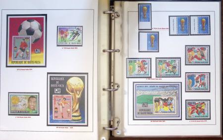 Exceptionnelle collection sur le thème du foot en 30