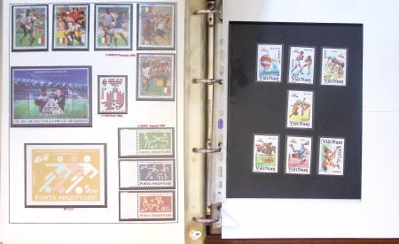 Exceptionnelle collection sur le thème du foot en 30