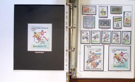 Exceptionnelle collection sur le thème du foot en 30