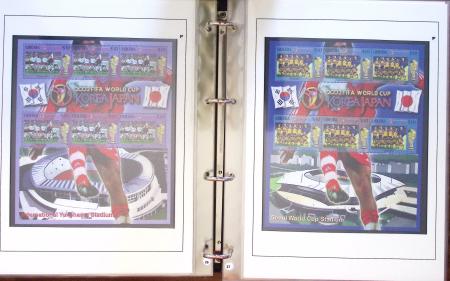 Exceptionnelle collection sur le thème du foot en 30