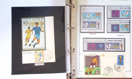 Exceptionnelle collection sur le thème du foot en 30