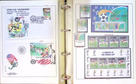 Exceptionnelle collection sur le thème du foot en 30