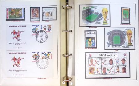 Exceptionnelle collection sur le thème du foot en 30
