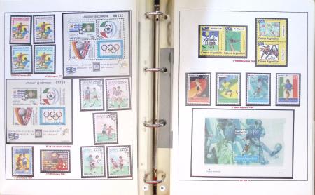Exceptionnelle collection sur le thème du foot en 30