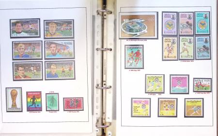Exceptionnelle collection sur le thème du foot en 30
