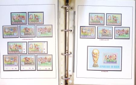Exceptionnelle collection sur le thème du foot en 30