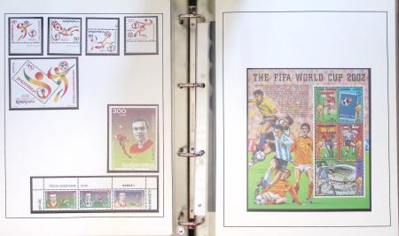 Exceptionnelle collection sur le thème du foot en 30