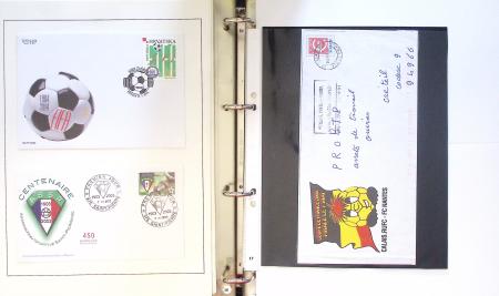 Exceptionnelle collection sur le thème du foot en 30