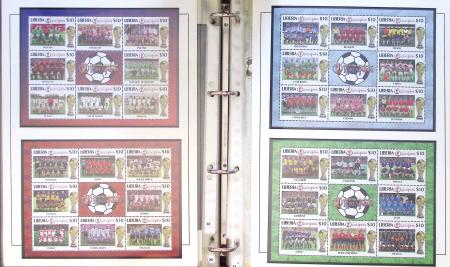 Exceptionnelle collection sur le thème du foot en 30
