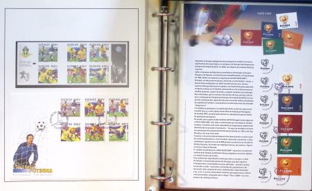 Exceptionnelle collection sur le thème du foot en 30