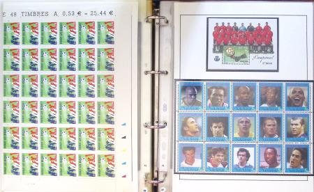 Exceptionnelle collection sur le thème du foot en 30