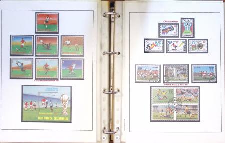 Exceptionnelle collection sur le thème du foot en 30