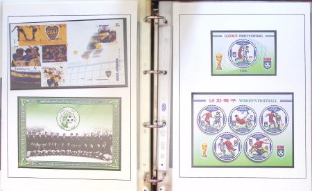 Exceptionnelle collection sur le thème du foot en 30