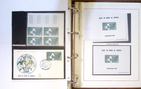 Exceptionnelle collection sur le thème du foot en 30