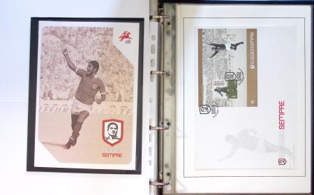 Exceptionnelle collection sur le thème du foot en 30