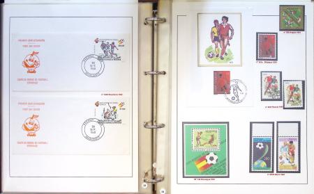 Exceptionnelle collection sur le thème du foot en 30