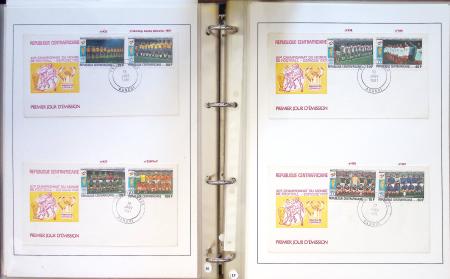 Exceptionnelle collection sur le thème du foot en 30