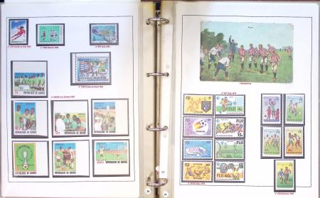 Exceptionnelle collection sur le thème du foot en 30