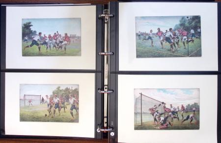 Exceptionnelle collection sur le thème du foot en 30