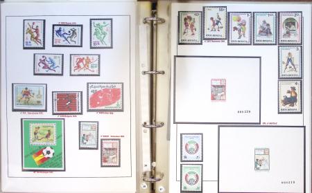 Exceptionnelle collection sur le thème du foot en 30