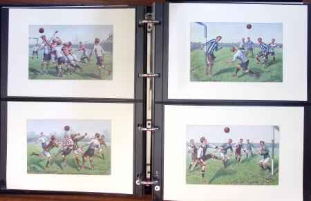 Exceptionnelle collection sur le thème du foot en 30