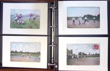 Exceptionnelle collection sur le thème du foot en 30