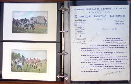 Exceptionnelle collection sur le thème du foot en 30