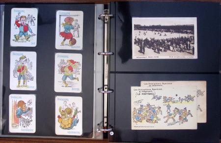 Exceptionnelle collection sur le thème du foot en 30
