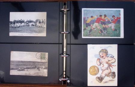 Exceptionnelle collection sur le thème du foot en 30