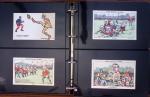Exceptionnelle collection sur le thème du foot en 30