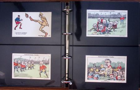 Exceptionnelle collection sur le thème du foot en 30