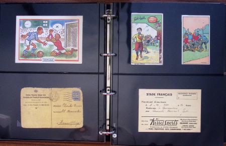 Exceptionnelle collection sur le thème du foot en 30