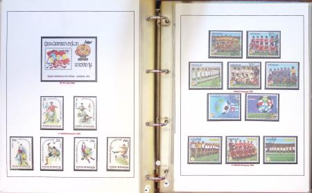 Exceptionnelle collection sur le thème du foot en 30
