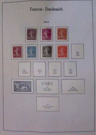 1960-2016, Collection de France en 6 volumes Leuchtturm